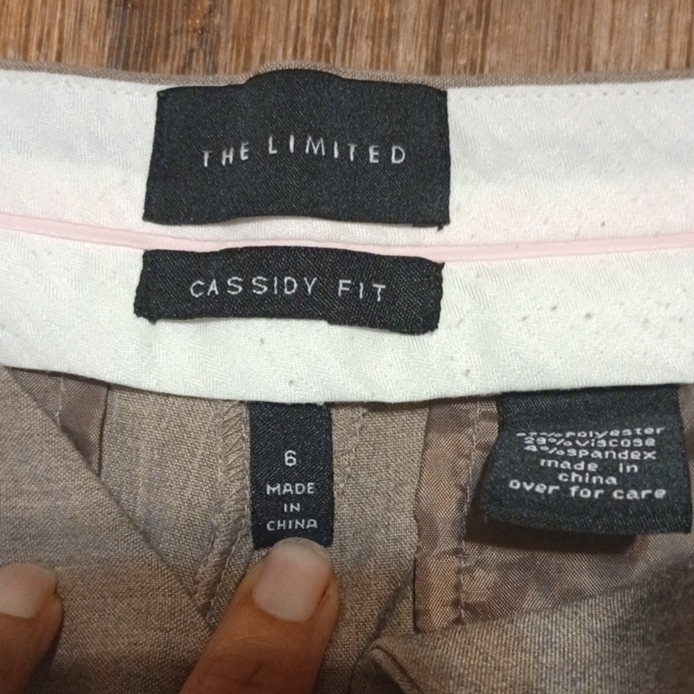 The Limited Women's Light Gray Dress Pants - Picture 2 of 6